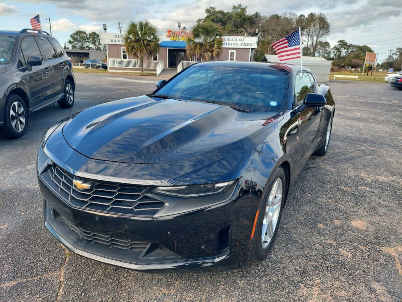 2021 Chevrolet Camaro for sale at Sun Coast City Auto Sales in Mobile AL