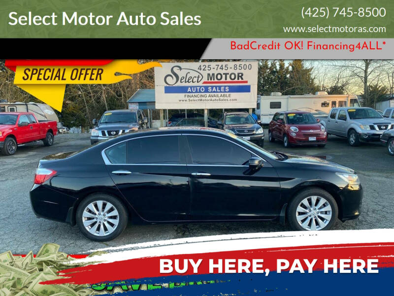 2013 Honda Accord for sale at Select Motor Auto Sales in Lynnwood WA
