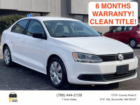 2012 Volkswagen Jetta for sale at T AUTO SALES LLC in Burnsville MN