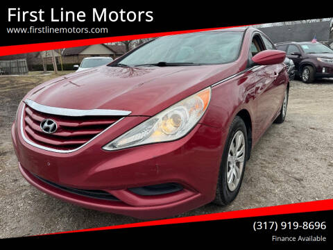 2012 Hyundai Sonata for sale at First Line Motors in Jamestown IN