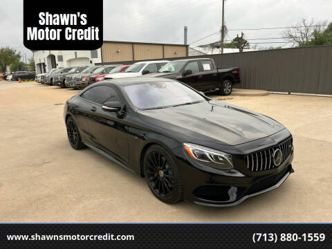 2015 Mercedes-Benz S-Class for sale at Shawn's Motor Credit in Houston TX