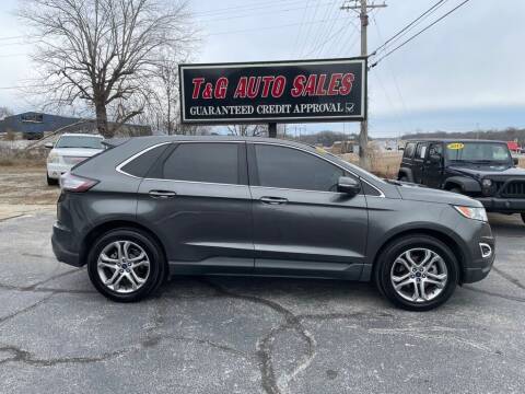 2017 Ford Edge for sale at T & G Auto Sales in Florence AL
