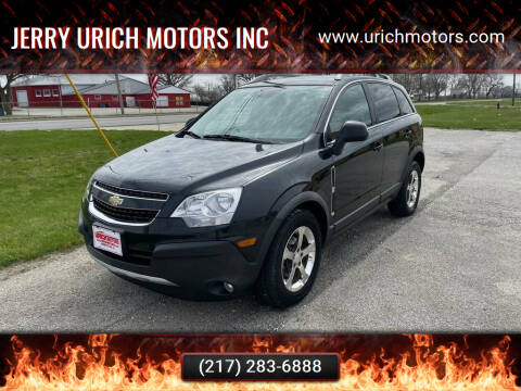 2012 Chevrolet Captiva Sport for sale at Jerry Urich Motors Inc in Hoopeston IL