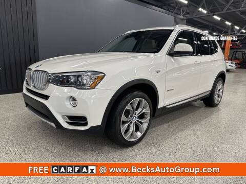 2016 BMW X3 for sale at Becks Auto Group in Mason OH
