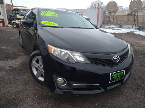 2014 Toyota Camry for sale at Canyon View Auto Sales in Cedar City UT