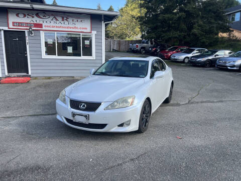2007 Lexus IS 250 for sale at Oscar Auto Sales in Tacoma WA