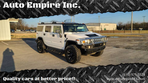 2003 HUMMER H2 for sale at Auto Empire Inc. in Murfreesboro TN