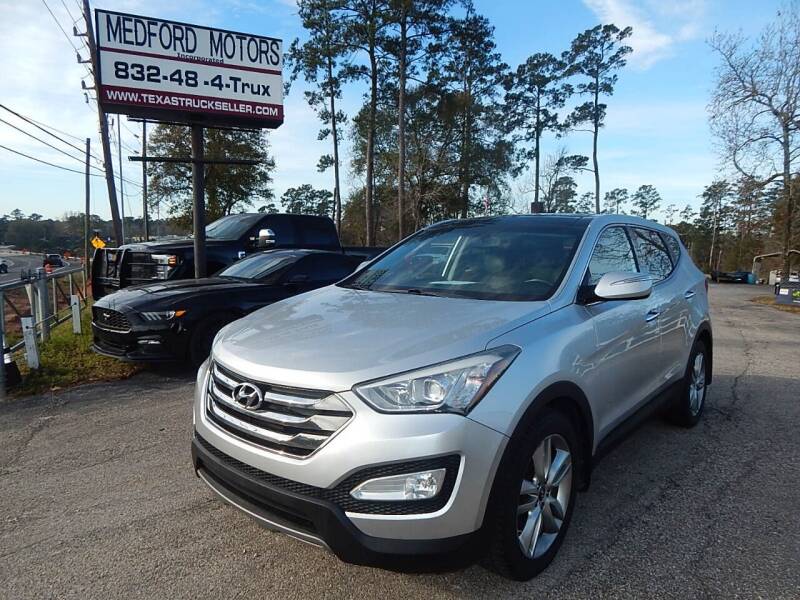 2013 Hyundai Santa Fe Sport for sale at Medford Motors Inc. in Magnolia TX