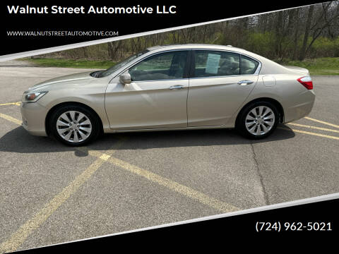 2014 Honda Accord for sale at Walnut Street Automotive LLC in Sharpsville PA