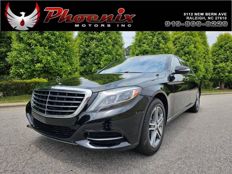 2016 Mercedes-Benz S-Class for sale at Phoenix Motors Inc in Raleigh NC