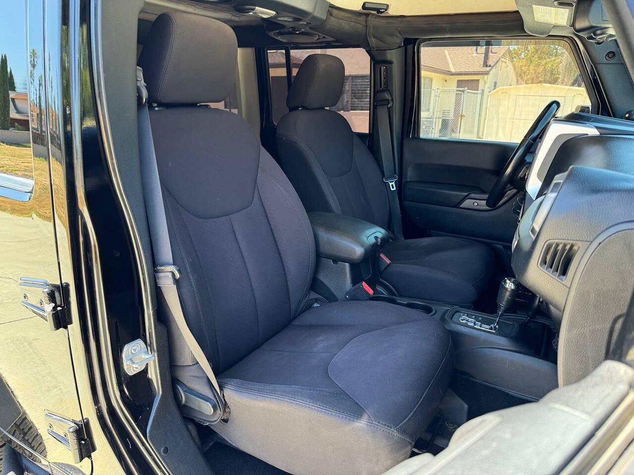 2014 Jeep Wrangler Unlimited for sale at Auto Union in Reseda, CA