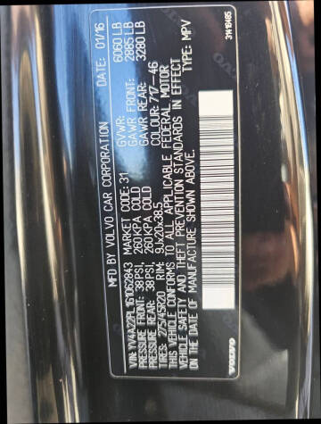 2016 Volvo XC90 T6 Inscription