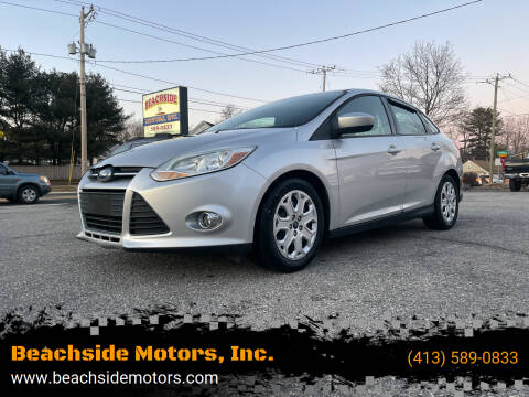 2012 Ford Focus for sale at Beachside Motors, Inc. in Ludlow MA