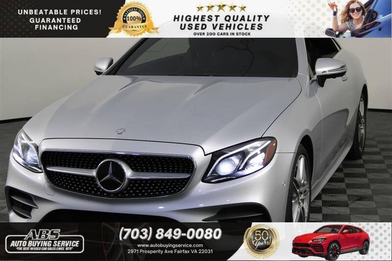 2018 Mercedes-Benz E-Class E 400 4MATIC