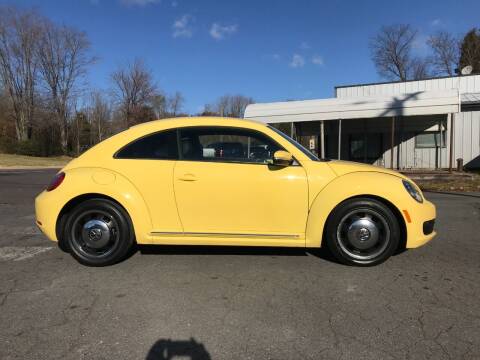 2012 Volkswagen Beetle for sale at ABC Auto Sales 2 locations (540) 829-9500 - Barboursville Location in Barboursville VA