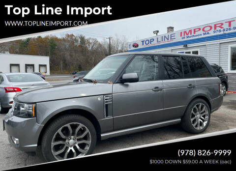 2011 Land Rover Range Rover for sale at Top Line Import of Methuen in Methuen MA