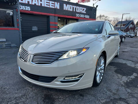 2016 Lincoln MKZ for sale at Shaheen Motorz, LLC. in Detroit MI