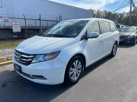 2017 Honda Odyssey for sale at Giordano Auto Sales in Hasbrouck Heights NJ