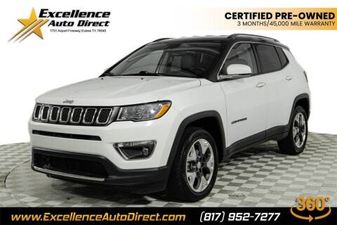 2021 Jeep Compass for sale at Excellence Auto Direct in Euless TX