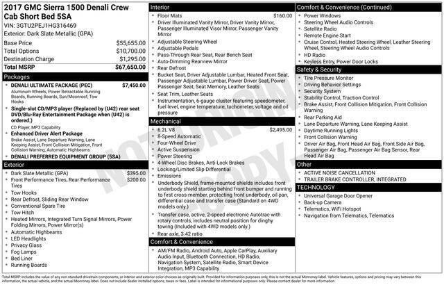 2017 GMC Sierra 1500