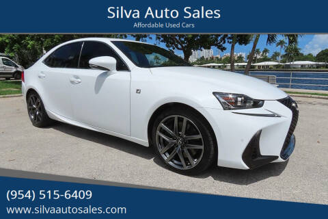 2019 Lexus IS 300 for sale at Silva Auto Sales in Pompano Beach FL