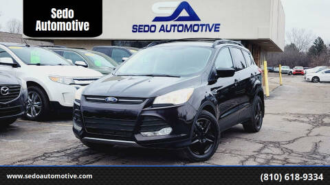 2013 Ford Escape for sale at Sedo Automotive in Davison MI