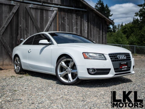 2012 Audi A5 for sale at LKL Motors in Puyallup WA