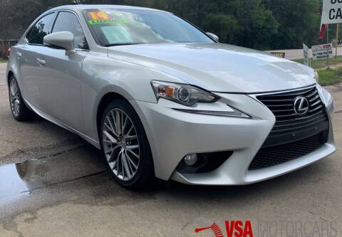 2014 Lexus IS 250 for sale at VSA MotorCars in Cypress TX