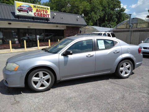 2013 Dodge Avenger for sale at KINNICK AUTO CREDIT LLC in Kansas City MO