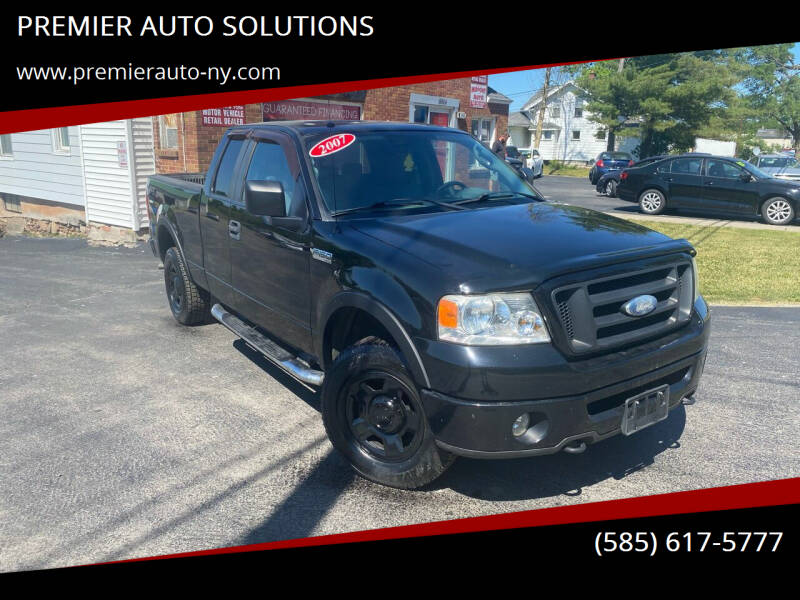 2007 Ford F-150 for sale at PREMIER AUTO SOLUTIONS in Spencerport NY