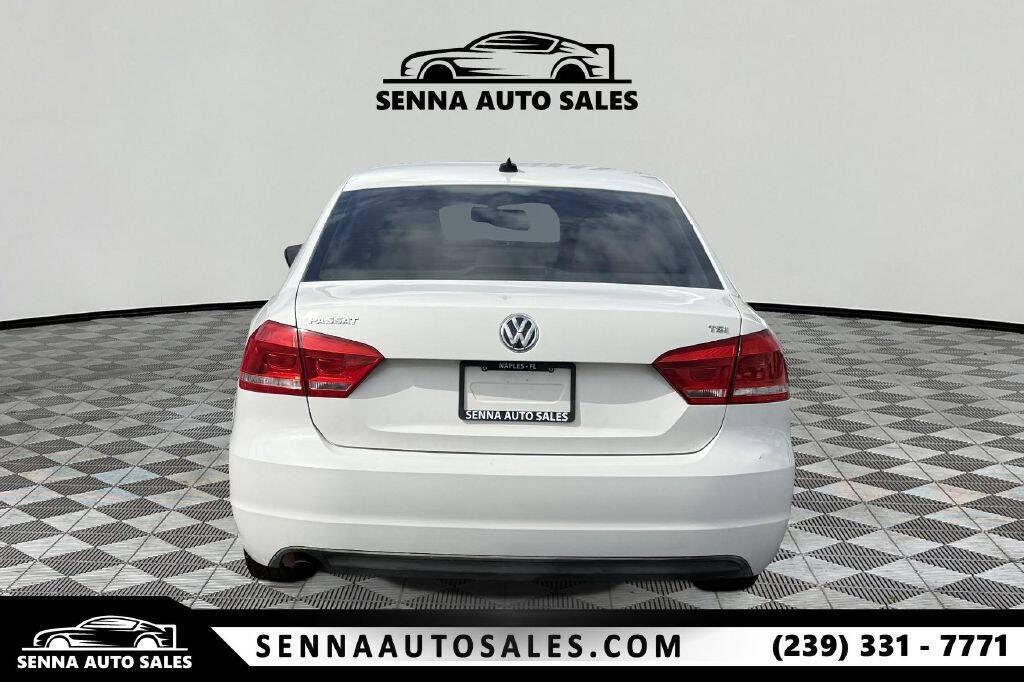 2015 Volkswagen Passat for sale at SENNA AUTO SALES in Naples, FL