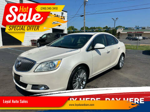 2012 Buick Verano for sale at Loyal Auto Sales in Pontiac MI