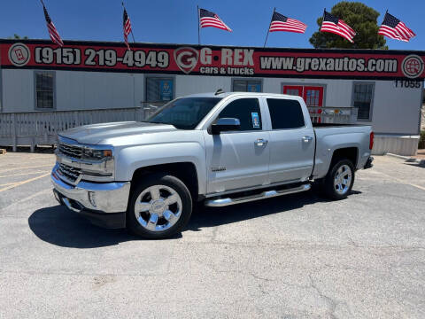 2017 Chevrolet Silverado 1500 for sale at G Rex Cars & Trucks in El Paso TX