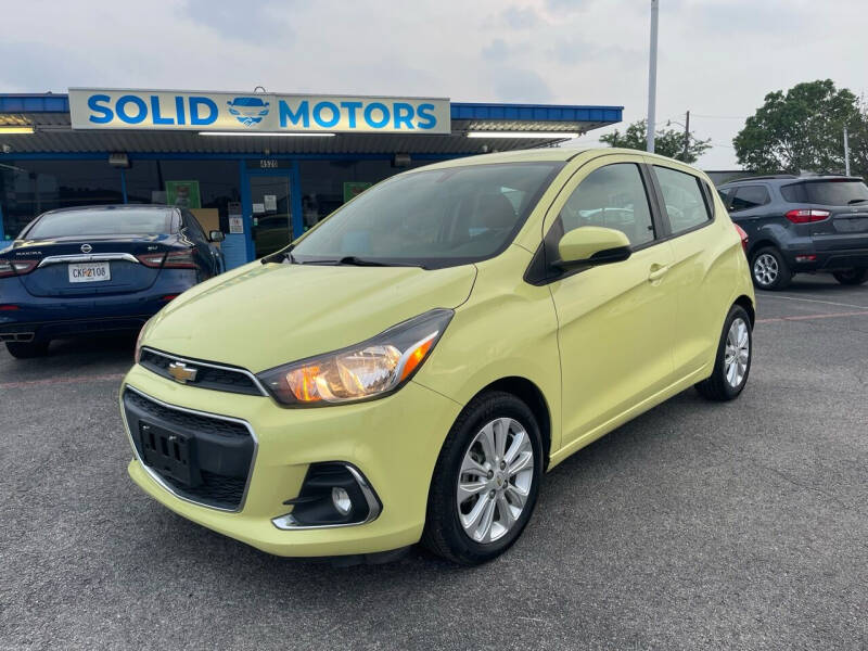 2018 Chevrolet Spark for sale at Solid Motors LLC in Garland TX