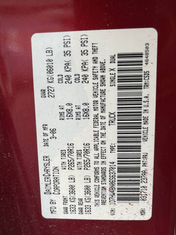 2006 Dodge Dakota SLT