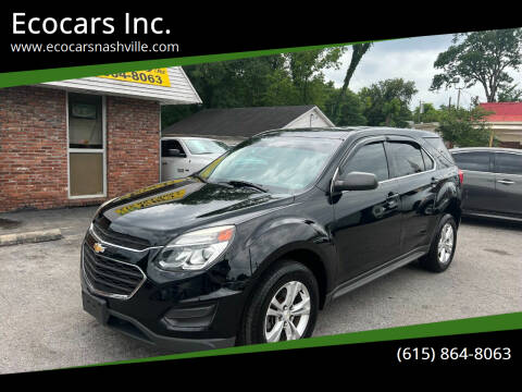 2016 Chevrolet Equinox for sale at Ecocars Inc. in Nashville TN