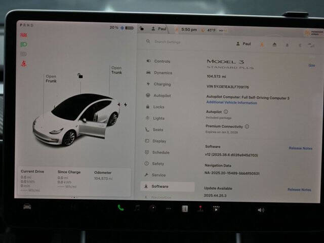2020 Tesla Model 3 Standard Range Plus