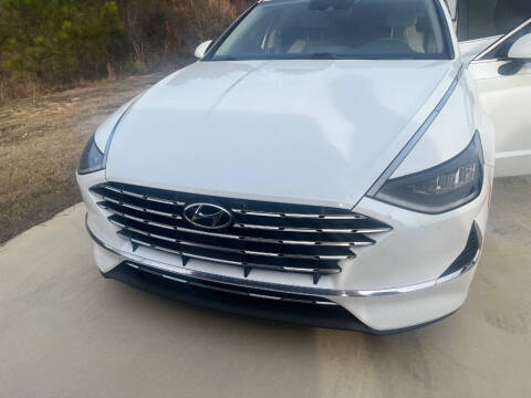 2021 Hyundai Sonata Hybrid Blue