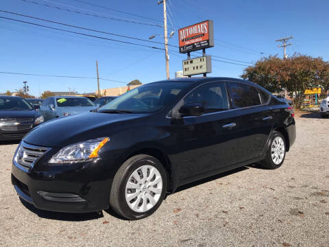 2014 Nissan Sentra for sale at Autohaus of Greensboro in Greensboro NC