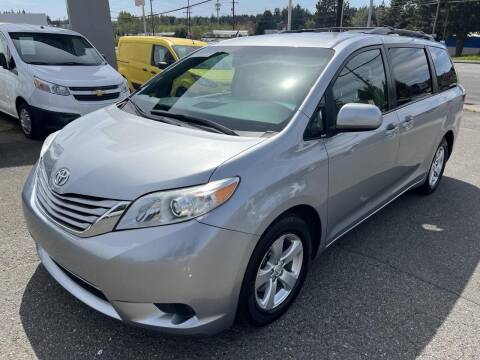 2017 Toyota Sienna for sale at Lakeside Auto in Lynnwood WA