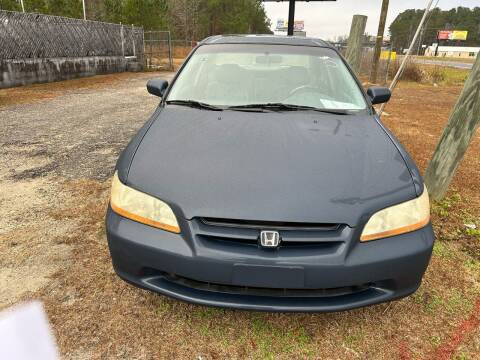 1998 Honda Accord for sale at County Line Car Sales Inc. in Delco NC