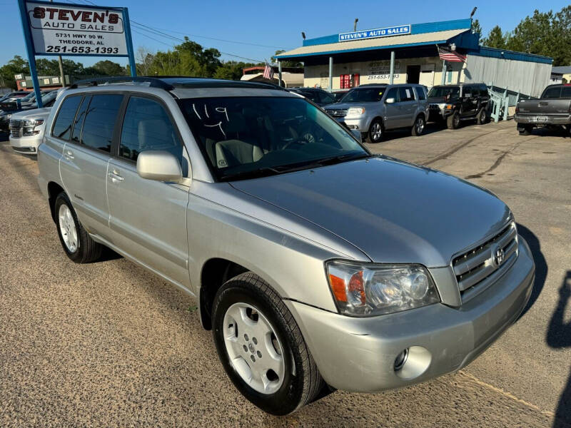 2007 Toyota Highlander for sale at Stevens Auto Sales in Theodore AL
