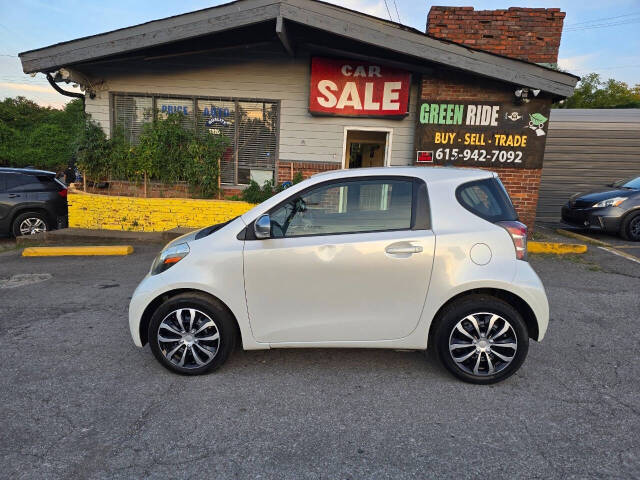 2012 Scion iQ for sale at Green Ride LLC in NASHVILLE, TN