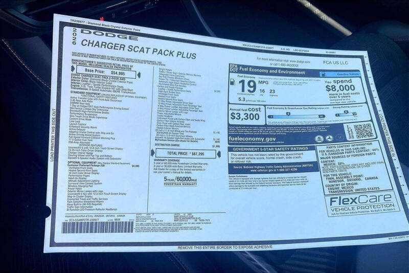 2026 Dodge Charger Scat Pack Plus