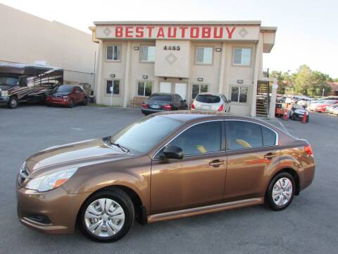 2011 Subaru Legacy for sale at Best Auto Buy in Las Vegas NV