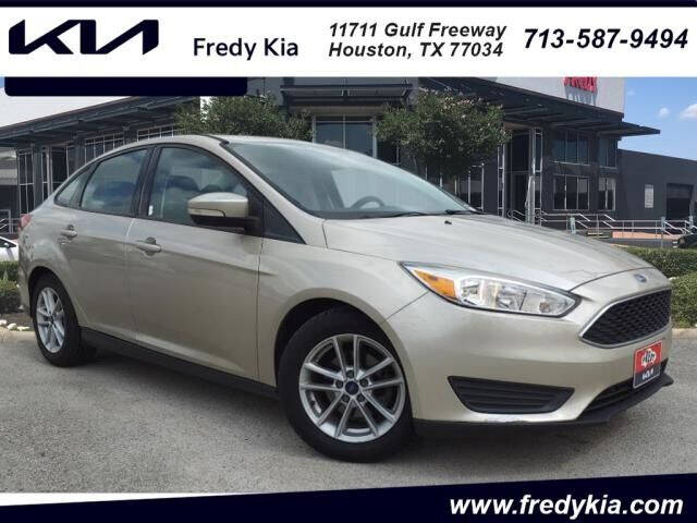 2017 Ford Focus for sale at Fredy Cars on West 43rd in Houston TX