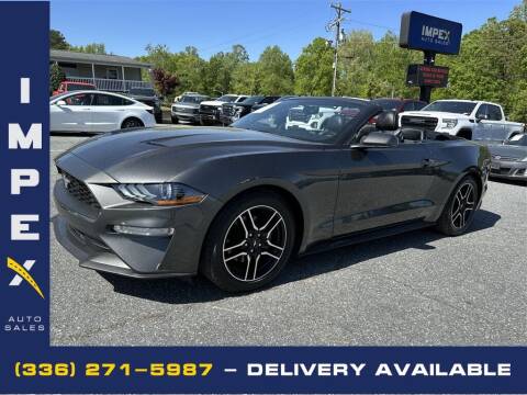 2020 Ford Mustang for sale at Impex Auto Sales in Greensboro NC