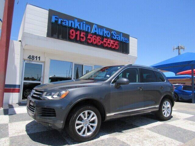 2013 Volkswagen Touareg for sale at Franklin Auto Sales in El Paso TX