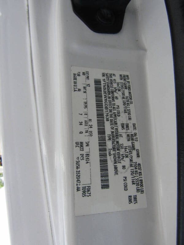 2012 Ford E-Series E-250