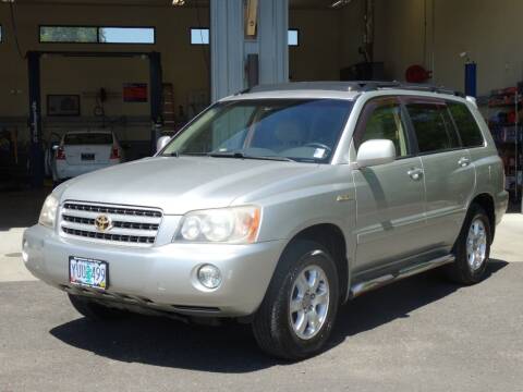 2002 Toyota Highlander for sale at Brookwood Auto Group in Forest Grove OR